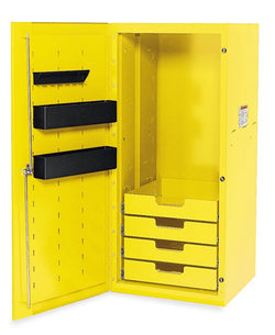 Locker Masters Series de cuatro cajones de 24" (ultra amarillo)