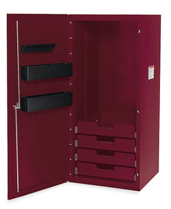 Locker Masters Series con cuatro cajones y 24" (Arándano profundo)
