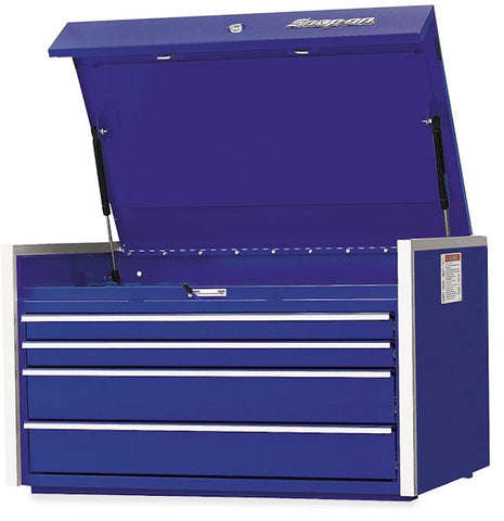 Cómoda superior Masters Series de un solo banco con cuatro cajones de 36" (azul real)