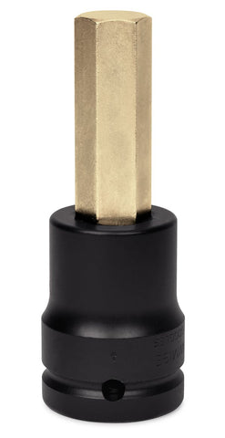 Destornillador de vaso hexagonal estándar de 19 mm, métrico, con accionamiento de 3/4"