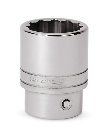 Dado poco profundo SAE Flank Drive® de 1/1/4" con accionamiento de 3/4" y 12 puntas
