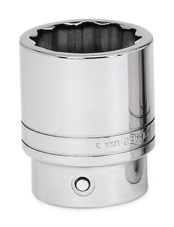 Dado superficial Flank Drive® de 1-1/2" SAE de 12 puntas con cuadro de 3/4"