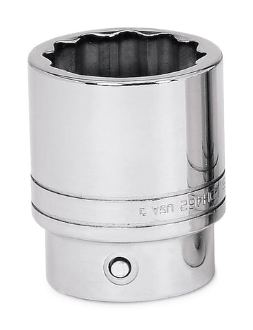 Dado superficial Flank Drive® de 1-1/2" SAE de 12 puntas con cuadro de 3/4"