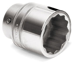 Dado plano Flank Drive® de 36 mm, métrico, de 12 puntas y con cuadro de 3/4"