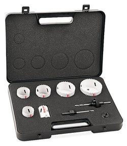 Kit de sierra perforadora y árbol de 9 piezas
