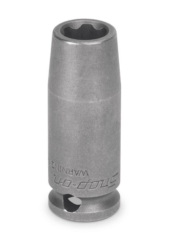 Dado de superficie semiprofundo de 10 mm, métrico, de 6 puntas, con cuadro de 3/8"