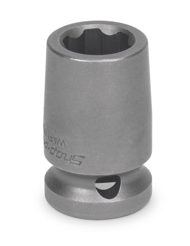 Dado con impulsión de superficie de 13 mm, métrico, de 6 puntas, con impulsión de 1/2"