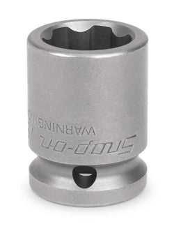 Dado de superficie de 18 mm, métrico, de 6 puntas, con accionamiento de 1/2"