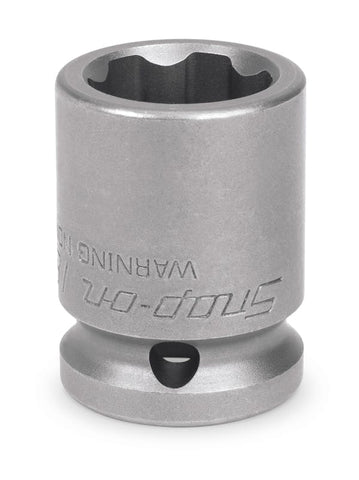 Dado de superficie de 18 mm, métrico, de 6 puntas, con accionamiento de 1/2"