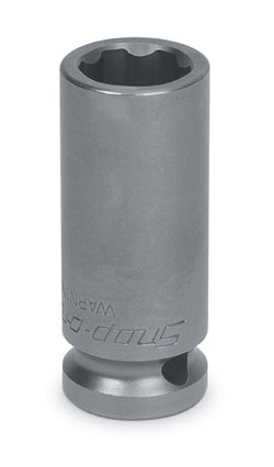 Dado de superficie de 15 mm, métrico, de 6 puntas, con accionamiento de 1/2"