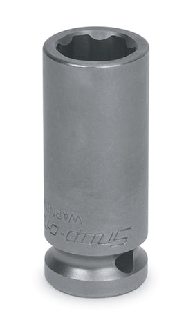 Dado de superficie de 15 mm, métrico, de 6 puntas, con accionamiento de 1/2"