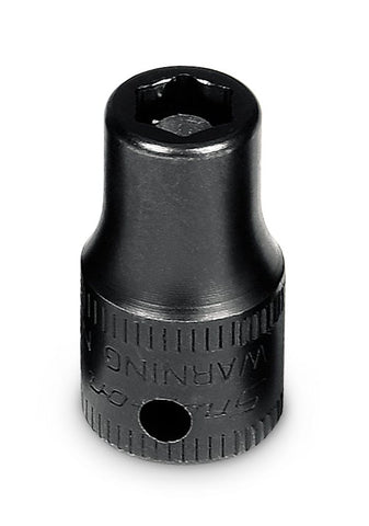 Dado magnético plano Flank Drive® de 5,5 mm, métrico, de 6 puntas y con cuadro de 1/4"