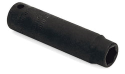 Dado de potencia magnético profundo Flank Drive® de 8 mm, métrico, de 6 puntas y con impulsión de 1/4"