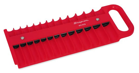 Bandeja magnética para enchufes con unidad de 1/4" (roja)