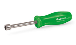 Destornillador de tuercas con mango duro SAE de 6 puntos de 11/32" (verde)