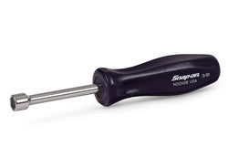 Destornillador de tuercas con mango duro SAE de 6 puntos y 3/8" (azul)