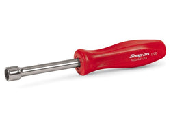 Destornillador de tuercas con mango duro SAE de 1/2" y 6 puntos (rojo)