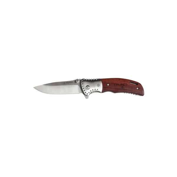 Navaja 5', abatible mango metÃ¡lico Clave-NV-5