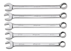 Juego de llaves combinadas Flank Drive® métricas de 12 puntas y 5 piezas (20–24 mm)