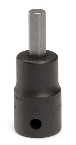 Destornillador de vaso hexagonal eléctrico SAE de 1/2" con accionamiento de 3/8"