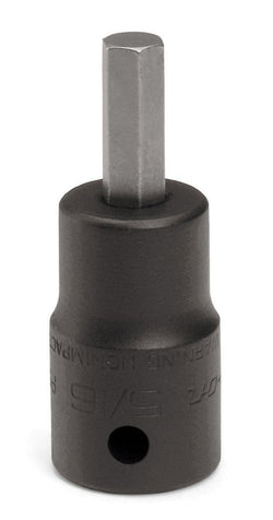 Destornillador de vaso hexagonal eléctrico SAE de 1/2" con accionamiento de 9/16"