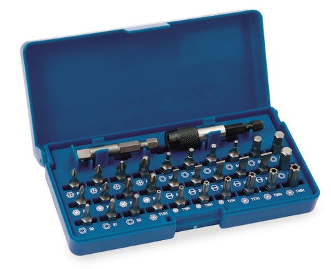 Juego de puntas eléctricas SAE con vástago hexagonal de 1/4" de 32 piezas (Blue-Point®)