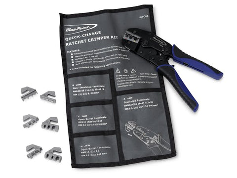 Kit de engarzadora con trinquete (Blue-Point®)
