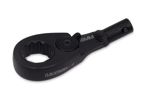 Cabezal de extremo de caja con trinquete de 24 mm, métrico, de 12 puntos