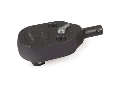 Cabezal de trinquete con accionamiento cuadrado de 1/2", vástago en X (240 ft-lb)