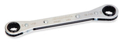 Llave de caja con trinquete acodada de 0°, SAE, 12 puntas, 5/16–3/8"