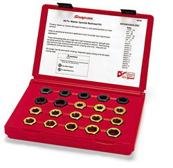 Juego de reroscado de husillo maestro de 20 piezas