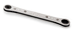 Llave de caja de trinquete para refrigerante cuadrada hembra de 9/16" y 6 puntos de 1/4"