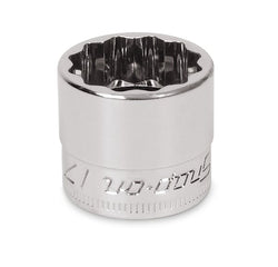 Dado de perfil bajo Flank Drive® de 14 mm, métrico, 12 puntas, con cuadro de 3/8"