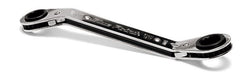 Llave de caja con trinquete acodada de 25°, métrica, de 12 puntas, de 13 a 14 mm (Blue-Point®)