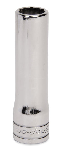 Dado profundo Flank Drive® de 11/16" SAE de 12 puntas con impulsión de 1/2"
