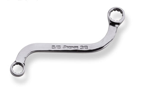 Llave de caja en forma de S SAE Flank Drive® de 5/16–3/8" y 12 puntas