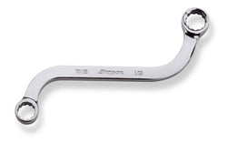 Llave de caja en forma de S SAE Flank Drive® de 7/16–1/2" y 12 puntas