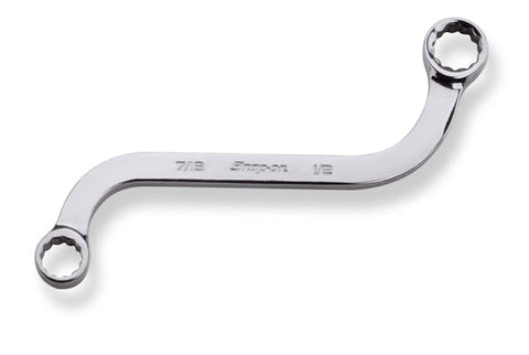 Llave de caja en forma de S SAE Flank Drive® de 7/16–1/2" y 12 puntas