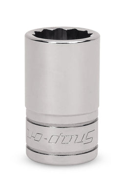 Dado semiprofundo Flank Drive® de 11/16" SAE de 12 puntas con cuadro de 1/2"