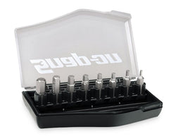 Juego de puntas de destornillador hexagonal de 8 piezas (estuche negro)