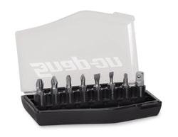 Juego de puntas de destornillador combinadas de 8 piezas (estuche negro)