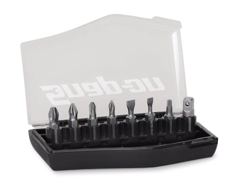 Juego de puntas de destornillador combinadas de 8 piezas (estuche negro)