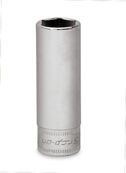 Dado profundo Flank Drive® de 15 mm, métrico, de 12 puntas y con cuadro de 3/8"