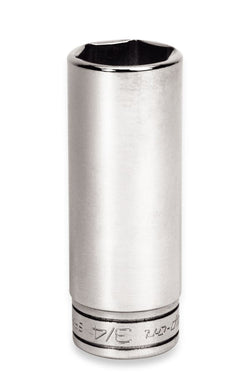 Dado profundo Flank Drive® de 3/4" SAE de 6 puntas con cuadro de 3/8"