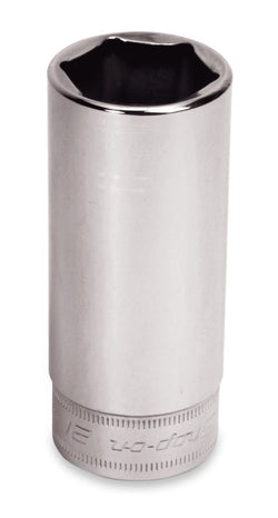 Dado profundo Flank Drive® de 21 mm, métrico, de 6 puntas y con cuadro de 3/8"