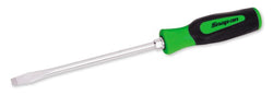 Destornillador estándar de punta plana Instinct® Soft Grip (verde)