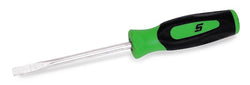 Destornillador de minipunta de agarre suave Instinct® de punta plana (verde)