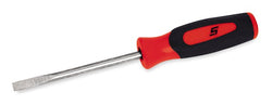 Destornillador de minipunta de agarre suave Instinct® de punta plana (rojo)
