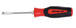Destornillador estándar de punta plana Instinct® Soft Grip (rojo)