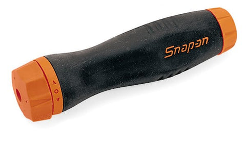 Mango de destornillador de trinquete estándar de agarre suave (naranja)
